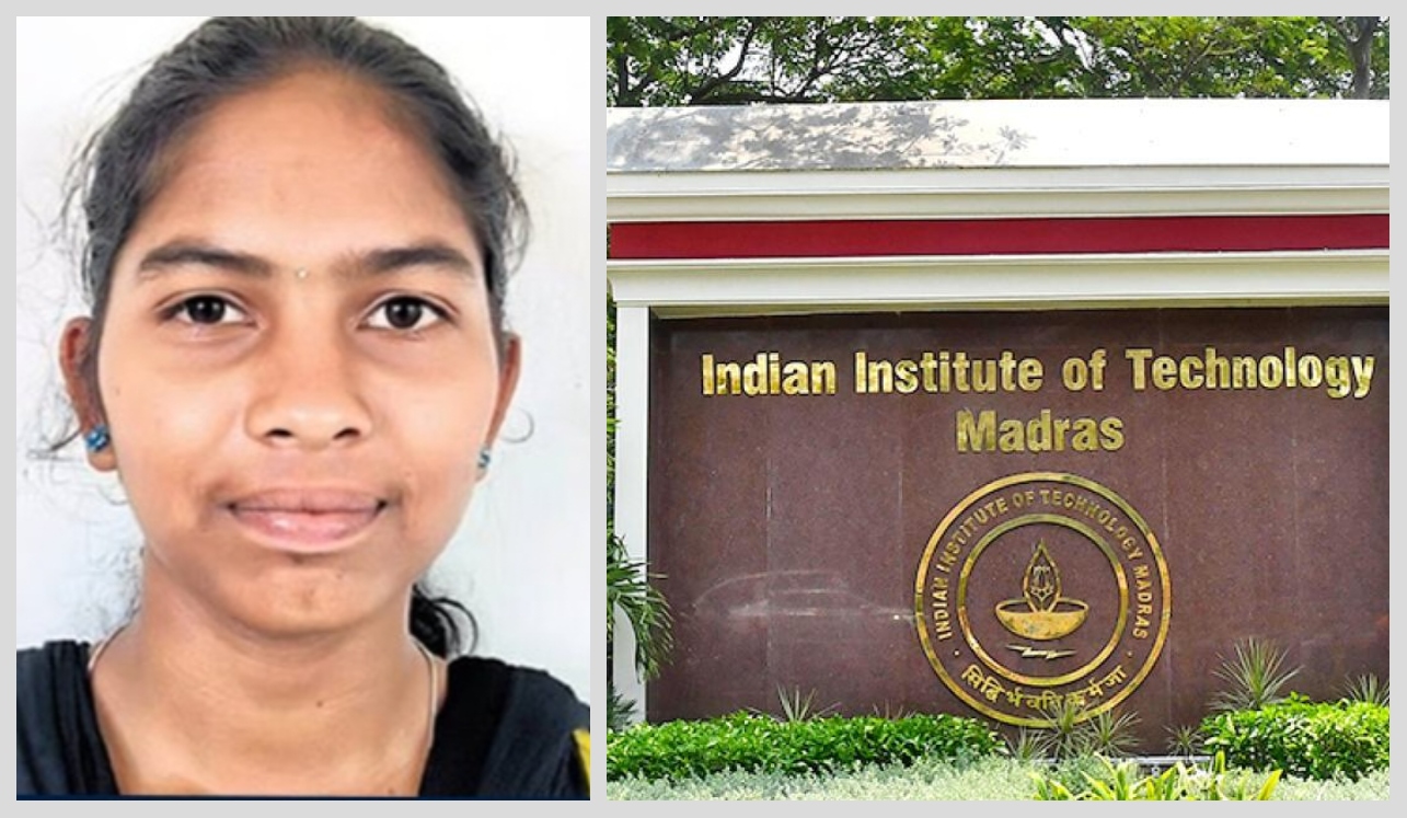 சிங்க பெண்ணே..! தந்தையின் கனவுக்காக “JEE தேர்வில்  சாதித்த மலைவாழ் மாணவி”… கல்வராயன் To ஐஐடி மெட்ராஸ்… குவியும் வாழ்த்துக்கள்..!!!