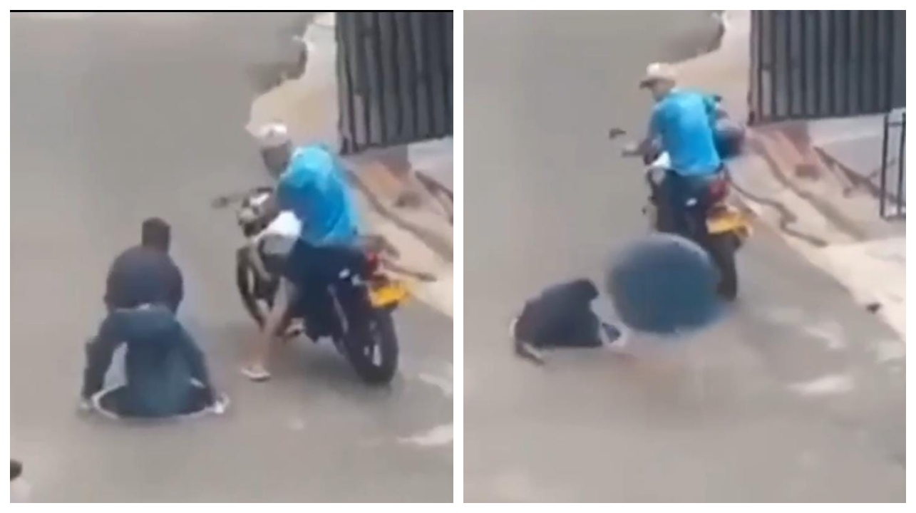 இதெல்லாம் தேவையா குமாரு?… சாக்கடை குழியின் மூடியை திருட முயன்ற வாலிபர்… இறுதியில் நடந்த டுவிஸ்ட்… வைரலாகும் வீடியோ…!!!