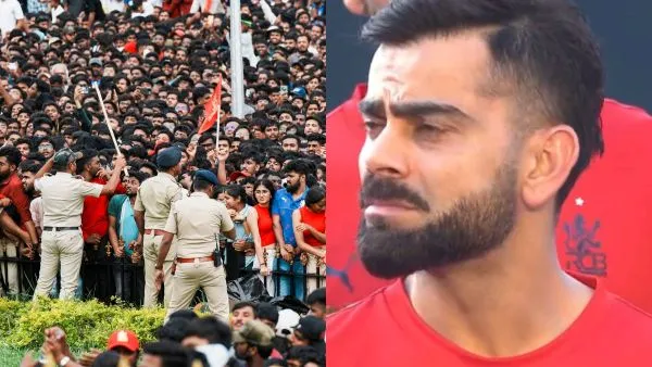 நாட்டையே அதிர்ச்சிக்குள்ளாக்கிய சம்பவம்… RCB வெற்றி விழாவில் 12 ரசிகர்கள் பலி… விராட் கோலிக்கு எதிராக போலீசில் பரபரப்பு புகார்…!!!!