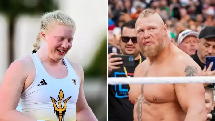 அப்படி போடு..! “தேசிய தடகள போட்டியில் சாதித்த WWE சாம்பியனின் மகள்”… அப்பாவை மிஞ்சிட்டாங்க… குவியும் பாராட்டுகள்..!