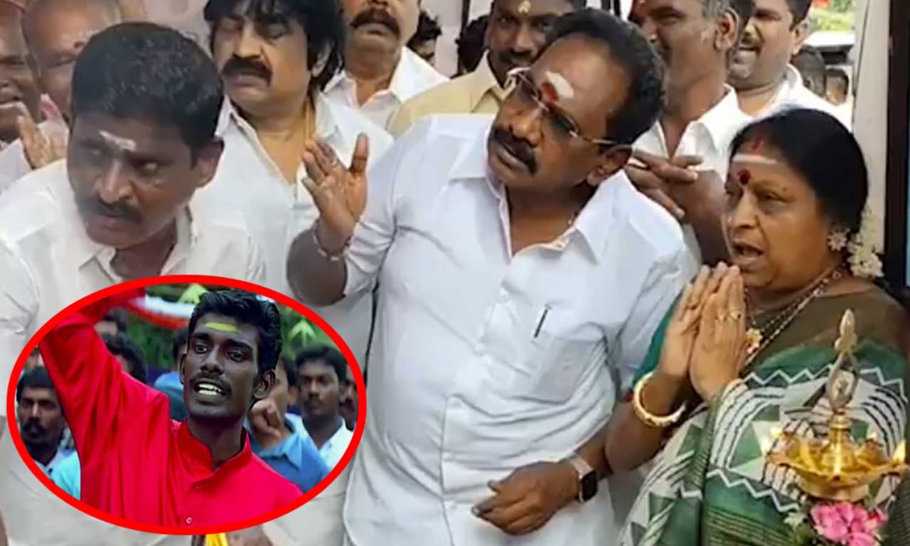 “அண்ணன் செல்லூர் ராஜுவுக்கு அரோகரா”… வித்தியாசமாக கோஷம் போட்ட தொண்டர்… கடுப்பான செல்லூர் ராஜு… வீடியோ வைரல்…!!!