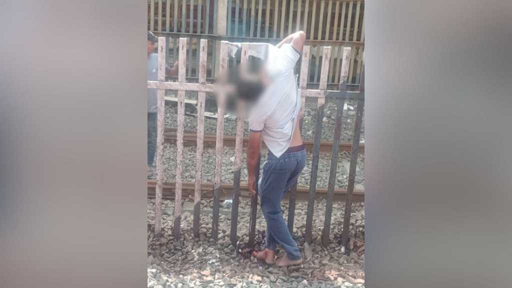 “ஓடும் ரயிலில் இருந்து தவறு விழுந்த வாலிபர்”.. இரும்பு கம்பியில் குத்தி நின்றவாரே துடிதுடித்து போன உயிர்… பரபரப்பு சம்பவம்..!!
