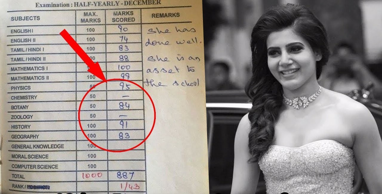“அட இது மீண்டும் வந்து விட்டதா?”…. நடிகை சமந்தா 10ஆம் வகுப்பு மார்க் சீட்…பதிவு வெளியிட்டு மகிழ்ச்சி…!!!!