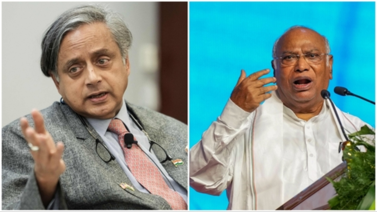 “நாடு எங்களுக்கு பெரியது, சிலருக்கு மோடி தான் பெரியவர்”… கார்கே கடும் விமர்சனம்… சசி தரூர் அளித்த ரிப்ளே…!!!