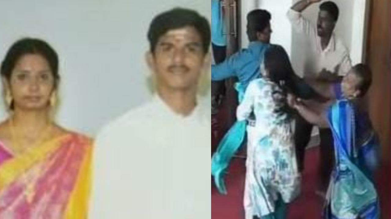 “4 திருமணம் செய்து 5-வது ஒரு பெண்ணுடன் பழக்கம்…” மகனை 8 மாதங்களாக பிரிந்து….! மனைவியை தாக்கி காதலி அராஜகம்…. பகீர் சம்பவம்….!!