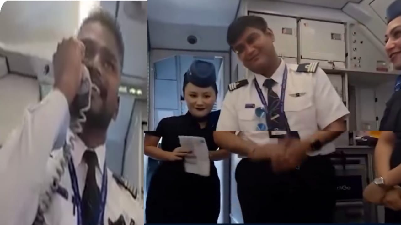 “நம்ம ஊரு Flight-ன்னு ஜிகர்தண்டா, பருத்திப்பால் கேட்காதீங்க…” சிரித்து கொண்டே பேசிய விமானி…. இணையத்தில் வைரலாகும் வீடியோ…!!