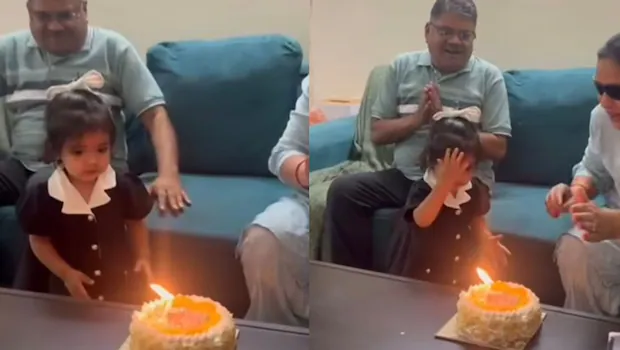 “பிறந்தநாள் கேக்கை திடீரென தொட்டு கும்பிட்ட சிறுமி”… நெகிழ்ந்து போன குடும்பத்தினர்… வியக்க வைக்கும் காரணம்… வைரலாகும் க்யூட் வீடியோ…!!!!