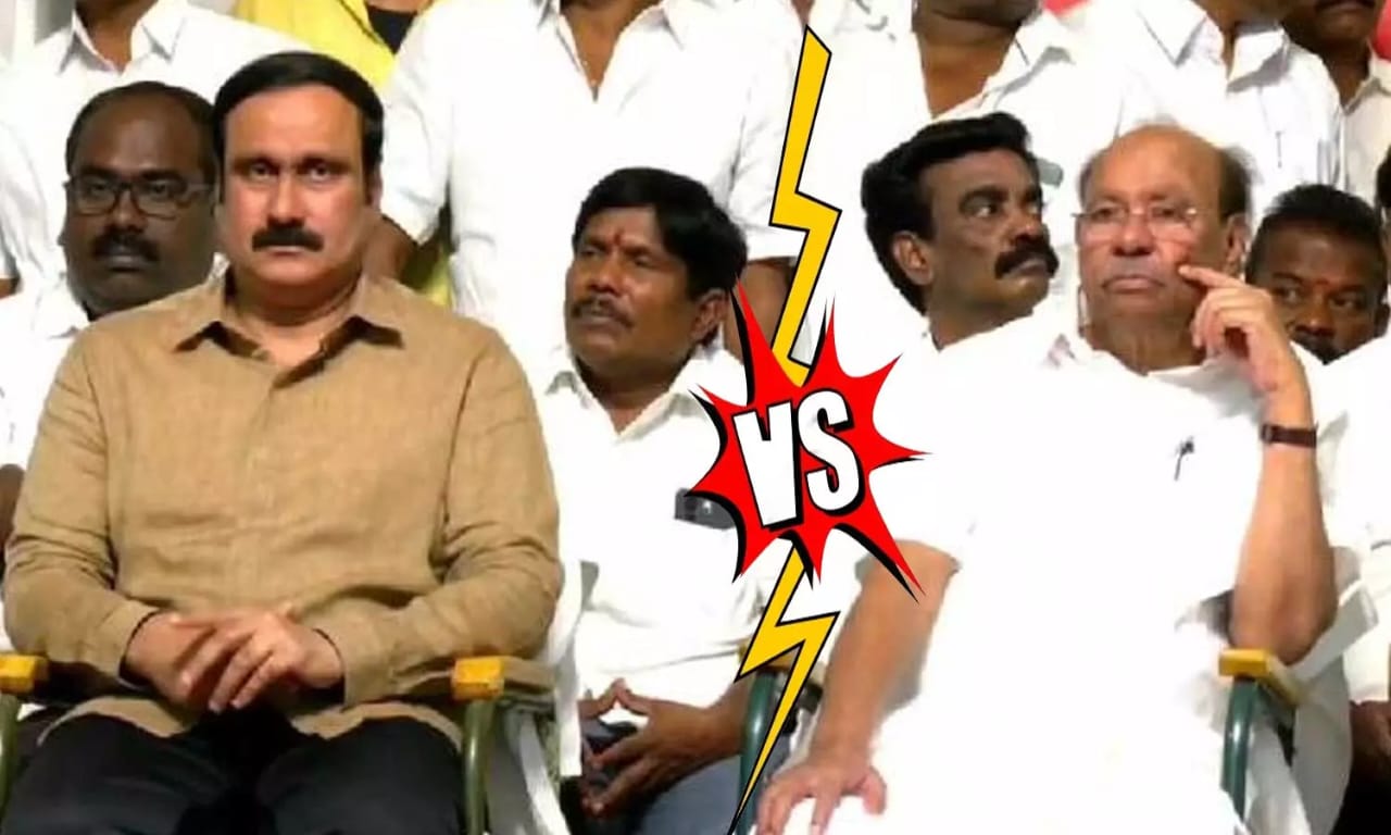 என் பெயரைக் கூட பயன்படுத்தக்கூடாது… அதிரடியாக சொன்ன ராமதாஸ்… தைலாபுரம் இல்லத்திற்கு விரைந்த அன்புமணி… பரபரப்பில் பாமக..!!