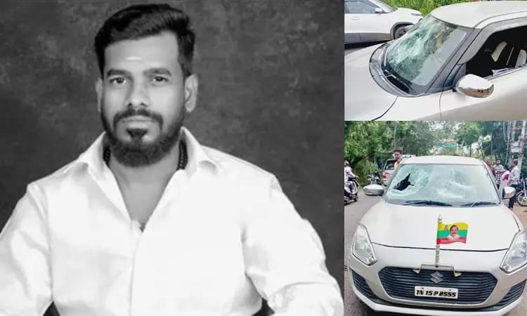 பட்டப்பகலில் பயங்கரம்…! தவாக கட்சியின் நிர்வாகி துடிக்க துடிக்க வெட்டி படுகொலை… மயிலாடுதுறையில் பரபரப்பு..!!!