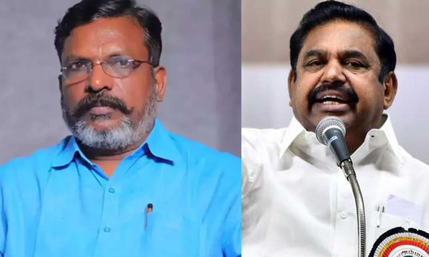 எங்க கூட்டணி கட்சிக்குள் இணக்கம் இல்லை என சொல்ல நீங்கள் யார்?… உள்ளே ஒன்றை வைத்துவிட்டு வெளியே ஒன்றை பேசுறீங்க… திருமாவளவனுக்கு எடப்பாடி பழனிச்சாமி கண்டனம்..!!