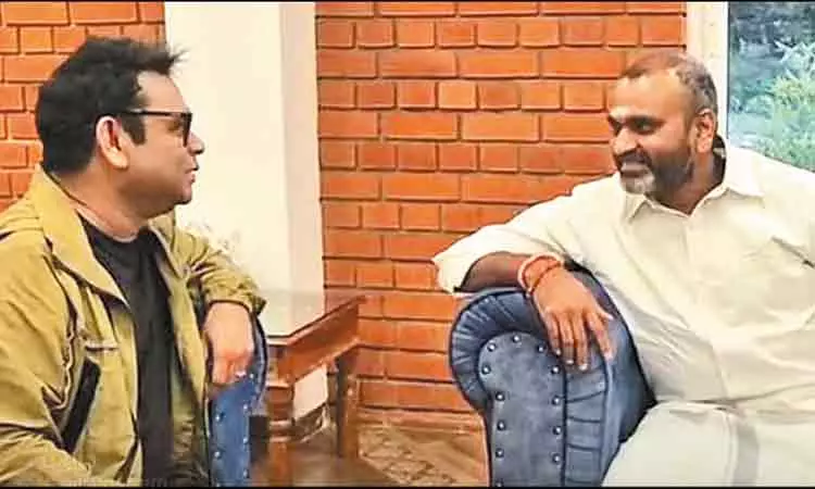 ஏ.ஆர். ரகுமானின் பிரம்மாண்ட ஸ்டுடியோ… எல். முருகனுக்கு சிறப்பு அழைப்பு.. சந்திப்பிற்கு இது தான் காரணமா?