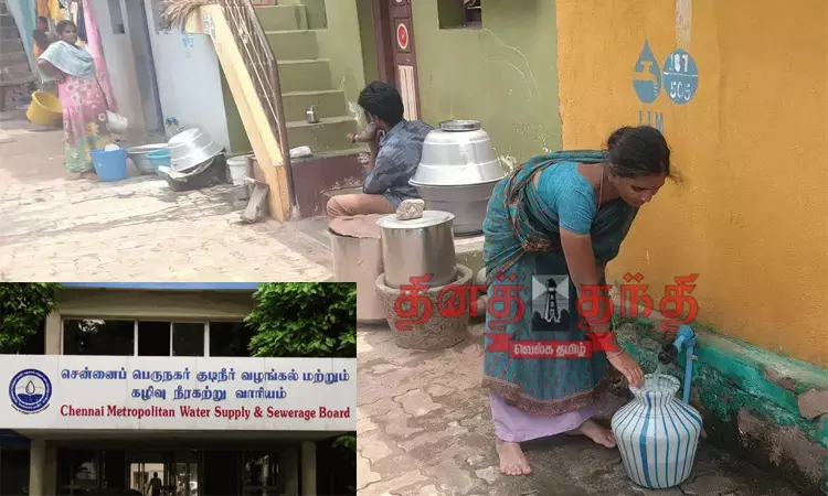 சென்னை மக்களுக்கு அலர்ட்..! 3 நாட்களுக்கு குடிநீர் விநியோகம் நிறுத்தம்… குடிநீர் வழங்கல் துறை முக்கிய அறிவிப்பு..!!