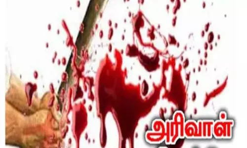பட்டப்பகலில் சொந்த மருமகளை அரிவாளால் சரமாரியாக வெட்டிய மாமனார்”! தென்காசியில் அதிர்ச்சி சம்பவம்..!!