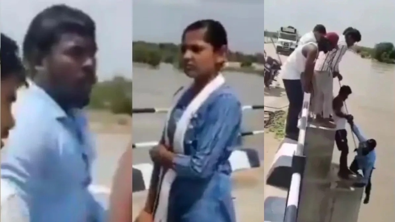 “வாங்க செல்பி எடுக்கலாம்…” ஆசையாக சென்ற கணவர்…. ஆற்றில் தள்ளிவிட்டு வேடிக்கை பார்த்த புதுப்பெண்….  பகீர் சம்பவம்…!!