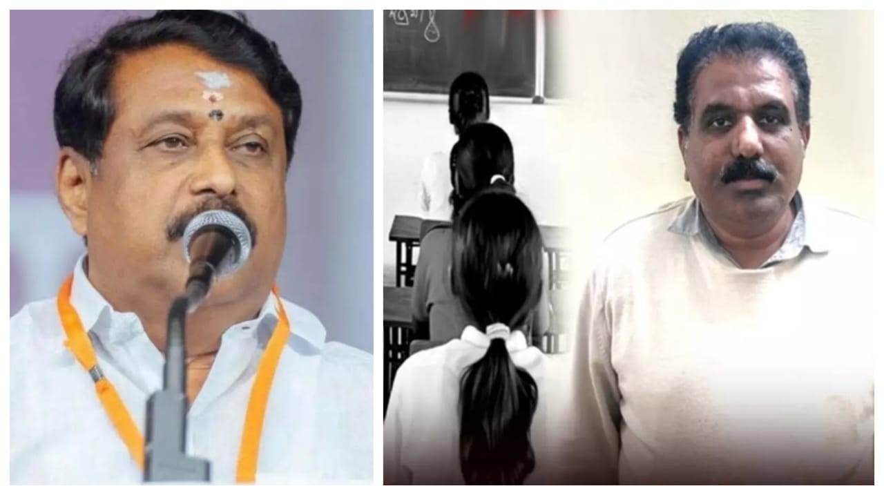 குற்றங்களின் கூடாரமாகும் பள்ளிக்கூடங்கள்.. அரசு பள்ளியில் கூட பாதுகாப்பில்லையா…? 21 மாணவிகளிடம் அத்துமீறிய ஆசிரியர்… நயினார் நாகேந்திரன் ஆவேசம்..!!!!