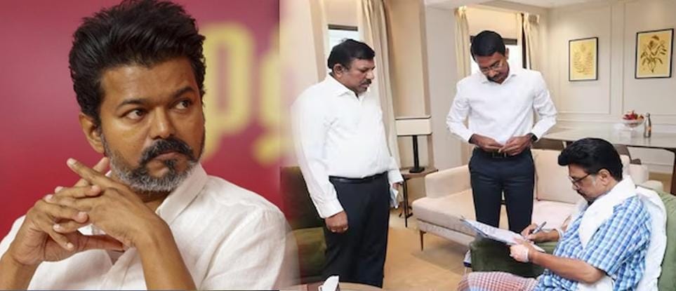 முதலமைச்சர் மு.க ஸ்டாலின் விரைவில் பரிபூரண உடல்நலம் பெற்றிட விழைகிறேன்… தவெக தலைவர் விஜய்…!!!