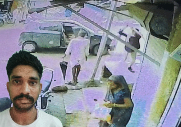 “பட்டப்பகலில் பயங்கரம்”… காரில் இருந்து ஆவேசமாக இறங்கிய வாலிபர்.. பஸ் ஸ்டாண்டில் வைத்து பள்ளி ஆசிரியை வாளால் வெட்டி கொன்ற கொடூரம்… பதற வைக்கும் வீடியோ…!!!!