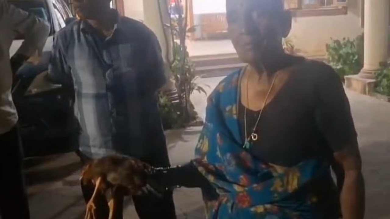 “என் பிள்ளை மாதிரி வளர்த்தேன்…. அடிச்சி கால ஓடிச்சிட்டாங்க ஐயா….” கோழியுடன் வந்து புகார் அளித்த மூதாட்டி…. துடிக்கும் வாயில்லா ஜீவன்….! போலீஸ் விசாரணை….!!