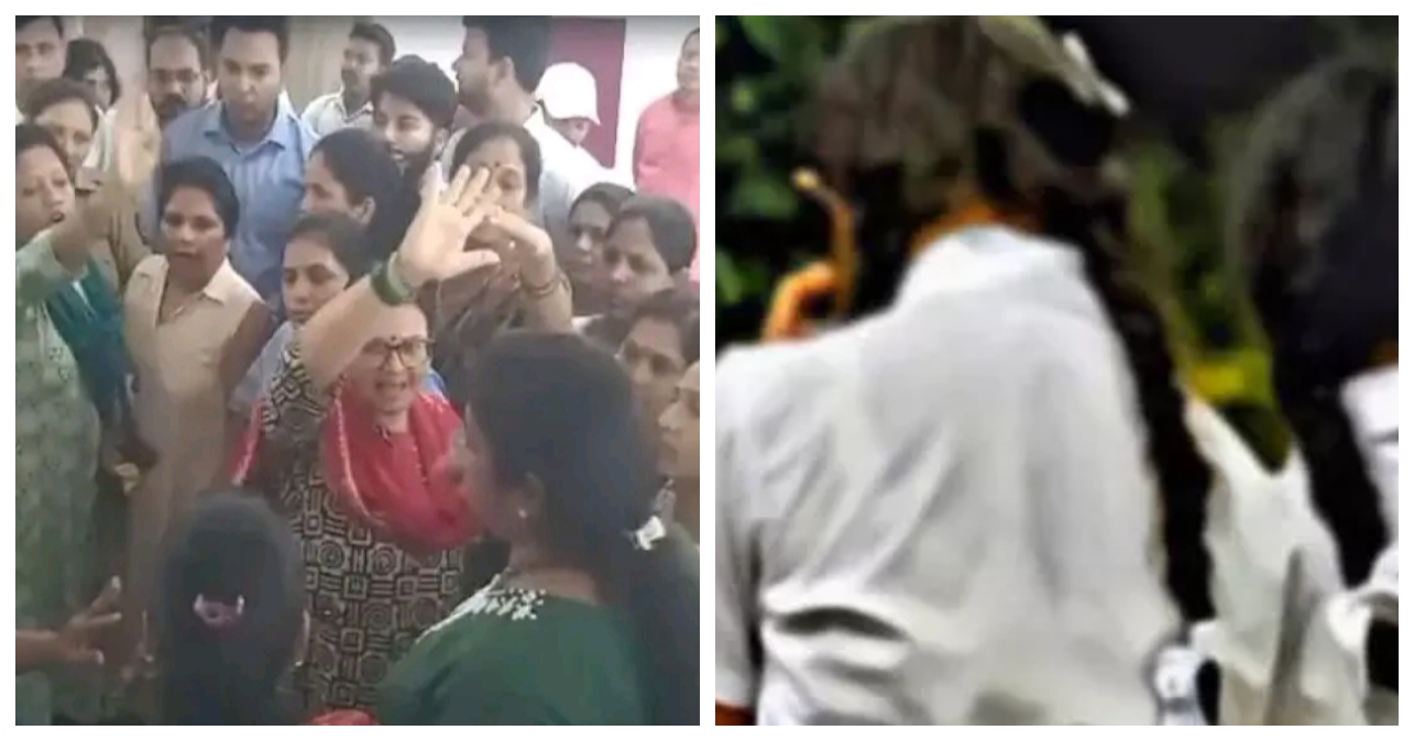 “கழிவறையில் ரத்தக்கறை”… மாணவிகளின் ஆடைகளை கழற்றி நிர்வாணப்படுத்திய ஆசிரியர்கள்… கொந்தளித்த பெற்றோர்.. பரபரப்பு சம்பவம்…!!!