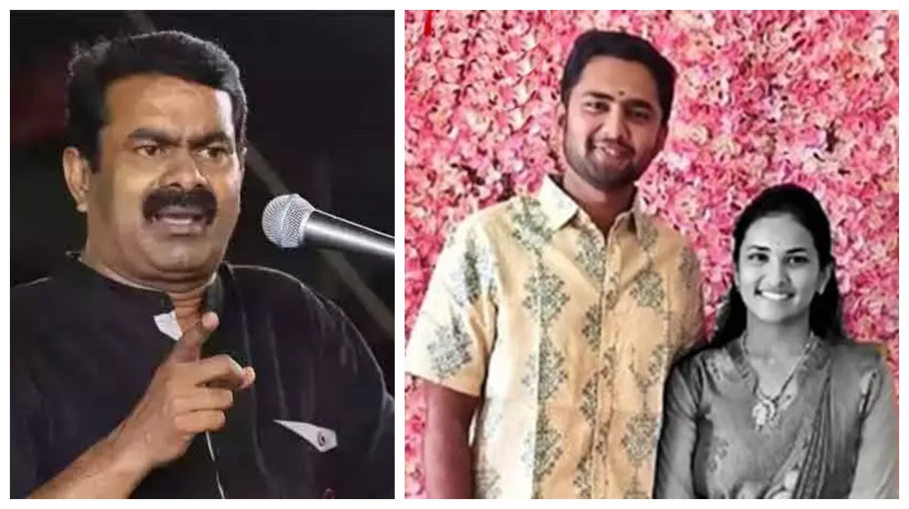 “தங்கை ரிதன்யா மரணம் தற்கொலை அல்ல, இது திட்டமிட்ட படுகொலை”…  அவங்க 3 பேரையும் சும்மா விடக்கூடாது… கொந்தளித்த சீமான்… பரபரப்பு அறிக்கை..!!