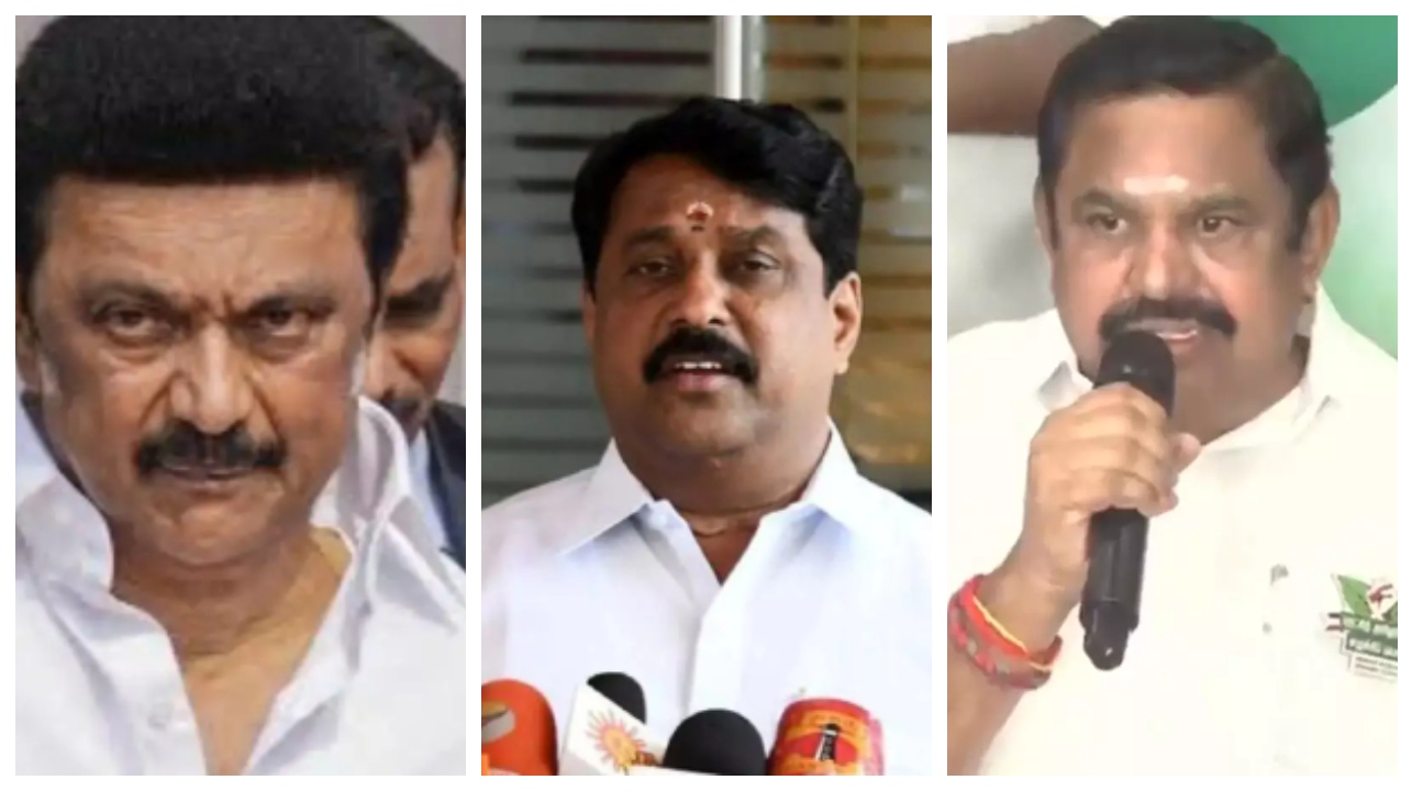 “யாரு டம்மி வாய்ஸ்”..? மு.க ஸ்டாலினுக்கு காய்ச்சல் வந்துட்டு… அதை மறைக்கத்தான் ஊர் ஊரா சுத்துறாரு… வெளுத்து வாங்கிய நயினார் நாகேந்திரன்…!!!!