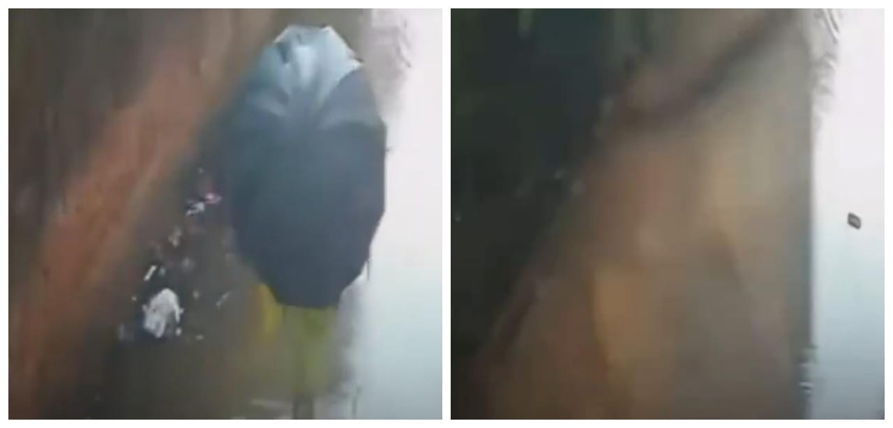 அம்மா நீங்க ரொம்ப அதிர்ஷ்டசாலி… ஏன் தெரியுமா?… நொடி பொழுதில் சாவில் இருந்து உயிர் தப்பிய மூதாட்டி… வைரலாகும் அதிர்ச்சி வீடியோ…!!!