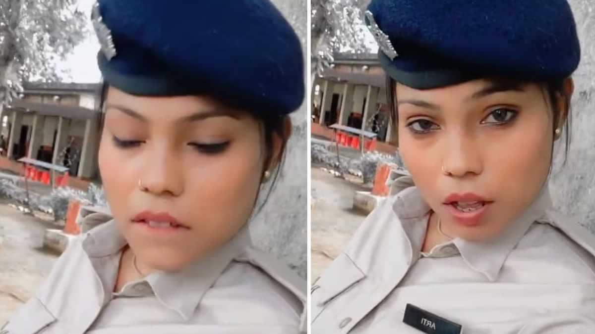 என்னம்மா இப்படி பண்றீங்களே..! “டியூட்டி நேரத்தில் கெத்து காட்ட நினைத்த பெண் போலீஸ்”… அதுவும் யூனிஃபார்மில்.. ரீல்ஸ் வீடியோவால் சர்ச்சை… இப்படி மாட்டிக்கிட்டீங்களே..!!!