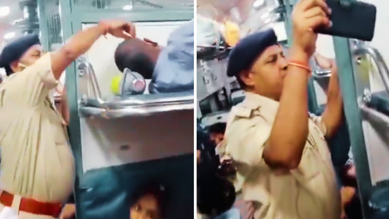 தூங்கும் போதும் அலர்ட்டா இருக்கணும்…‌! “இப்படி கூட உங்க போனை திருடலாம்”… போலீசாரின் வித்தியாசமான விழிப்புணர்வு… பாராட்டுகளை குவிக்கும் வீடியோ…!!!!