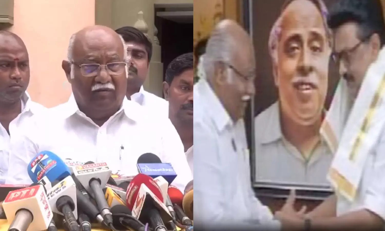 ஸ்டாலின் மீண்டும் முதல்வராக பதவி ஏற்பது உறுதி….! அதிமுகவில் நிலையான தலைமை இல்லை…. அதிமுகவில் இருந்து விலகி திமுகவில் இணைந்த அன்வர் ராஜா பேட்டி….!!