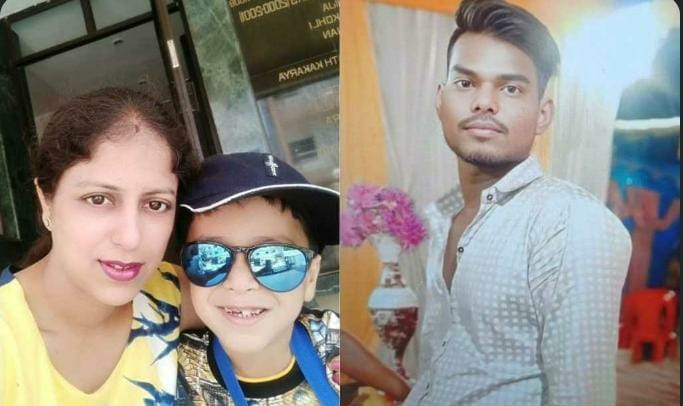 படுக்கையில் ரத்த வெள்ளத்தில் தாய்….! “குளியலறையில் மகனை துடிதுடிக்க….” கார் டிரைவர் செய்த பயங்கரம்…. பகீர் பின்னணி….!!
