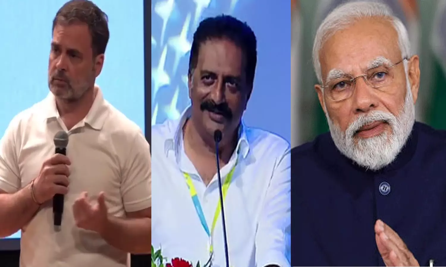 ராகுல் காந்தி குற்றச்சாட்டு… இம்முறை பிரதமராக்கிய நீங்கள் பத்திரிக்கையாளர் சந்திப்பு நடத்தி விளக்கம் அளிப்பீர்களா?… நடிகர் பிரகாஷ்ராஜ், பிரதமர் மோடிக்கு சரமாரி கேள்வி…!!!