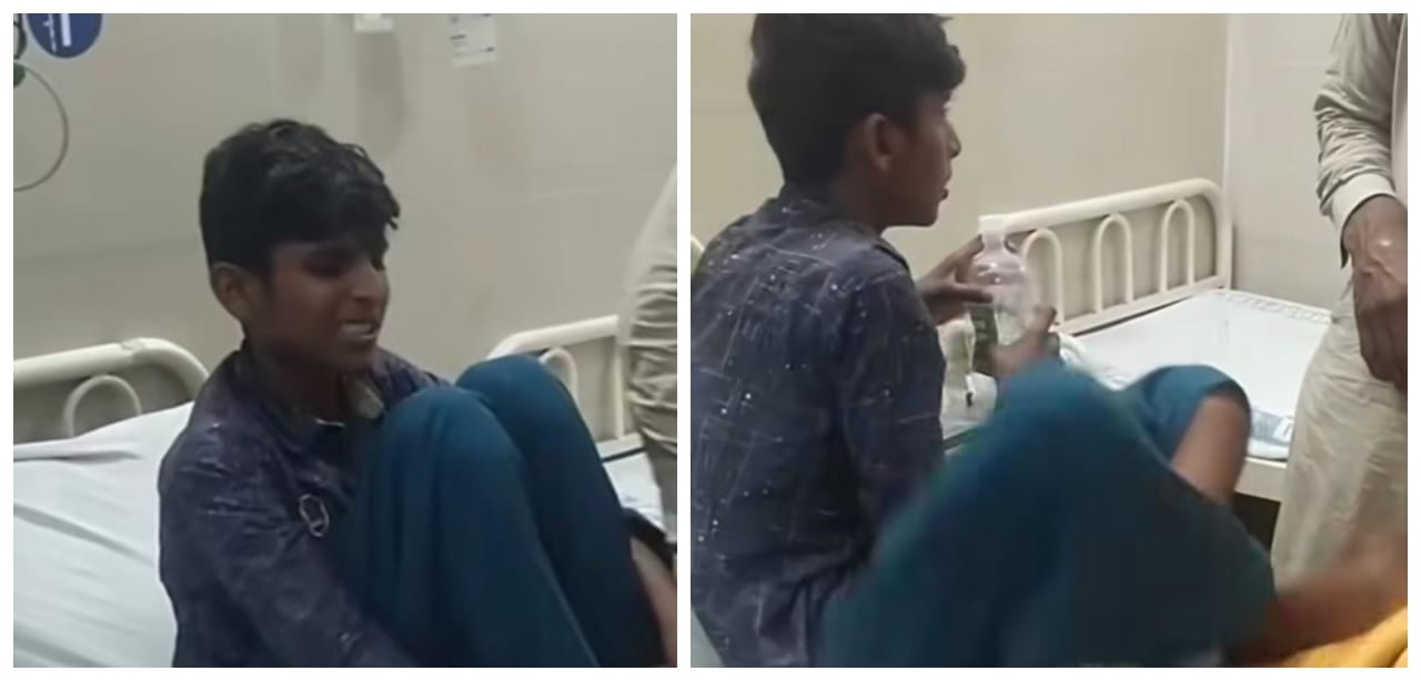 ஹைட்ரோபோபியா நோயால் பாதிக்கப்பட்ட சிறுவன்… தண்ணி கூட குடிக்க முடியல… கை கால் எல்லாம் நடுங்குது… வைரலாகும் அதிர்ச்சி வீடியோ…!!