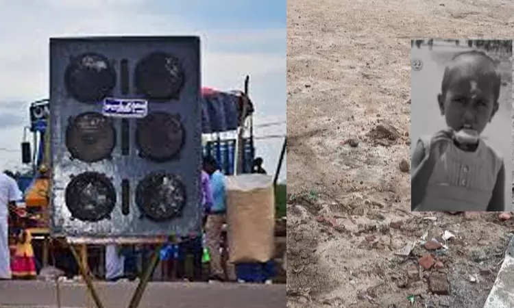 கோவில் திருவிழாவுக்காக வைக்கப்பட்டிருந்த ஸ்பீக்கர்கள்… 6 வயது சிறுமிக்கு நேர்ந்த பயங்கரம்… பெற்றோர் கதறல்.. ஐயோ இப்படியா நடக்கணும்…!!!