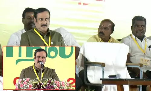 “சாமிக்கு கோபம் வந்தா பூசாரிக்கு தான் பிரச்சனை”… ஐயா ராமதாஸ் தான் நம் குலதெய்வம்… வியர்வை, ரத்தம் சிந்தி, உயிர் தியாகம் செய்து பாமகவை வளர்க்கிறோம்….அன்புமணி உருக்கம்..!!!