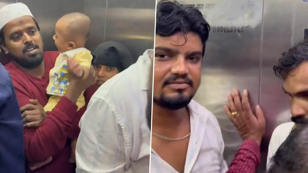 “பச்சிளம் குழந்தைக்கு உயிர் பயத்தை காட்டிட்டாங்க”… லிப்டுக்குள் பரிதவித்து போன மக்கள்… 10-க்கு பதில் 9 மட்டும்தான்… அரசு மருத்துவமனையின் அலட்சியம்… அதிர்ச்சி வீடியோ..!!