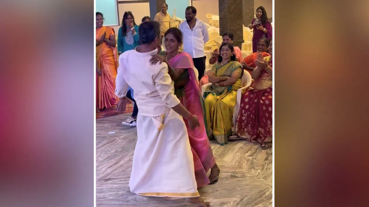 அடடே… இந்த வயசுலயும் என்னமா டான்ஸ் ஆடுறாங்க… “முக்காலா முக்காபுலா” பாடலுக்கு வெறித்தனமாக ஆடிய ஜோடி… வைரலாகும் க்யூட் வீடியோ…!!!