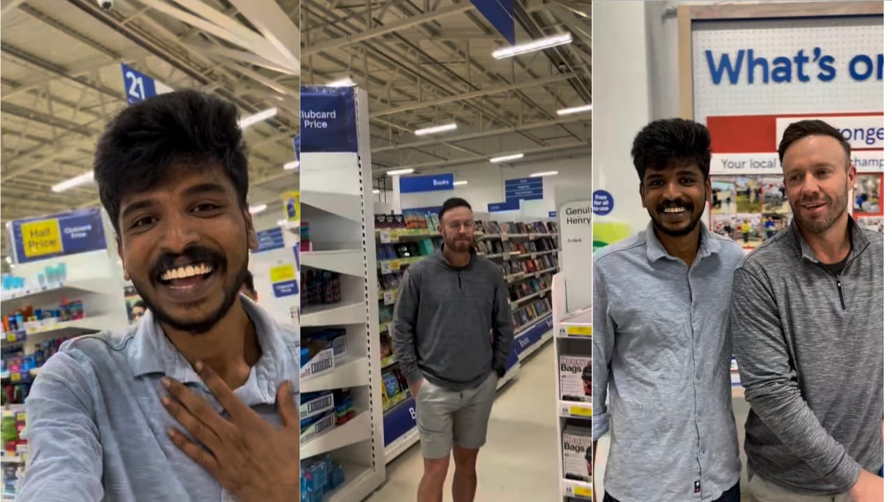 “யாருக்கும் நடக்காத அதிசயம்” பிரபல கிரிக்கெட் வீரரை கண்டதும் இந்திய ரசிகர் கொடுத்த ரியாக்சன்…. இணையத்தில் வைரல்…!!