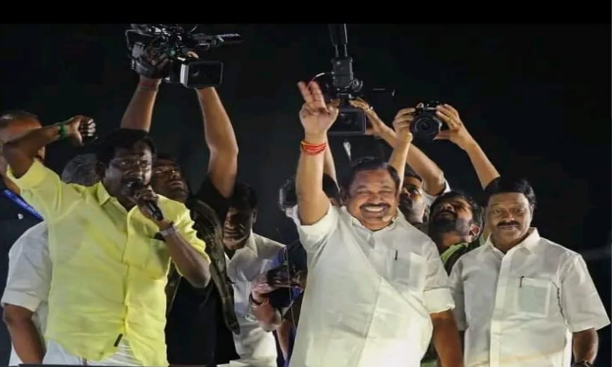குஷியில் இபிஎஸ்..! வெள்ளி வேல் வழங்கி ஆதரவு..! “அதிமுக கூட்டணியில் மேலும் ஒரு கட்சி”… அதிரடியாக அறிவித்த AC சண்முகம்.!!… சூடு பிடிக்கும் தேர்தல் களம்..!!!