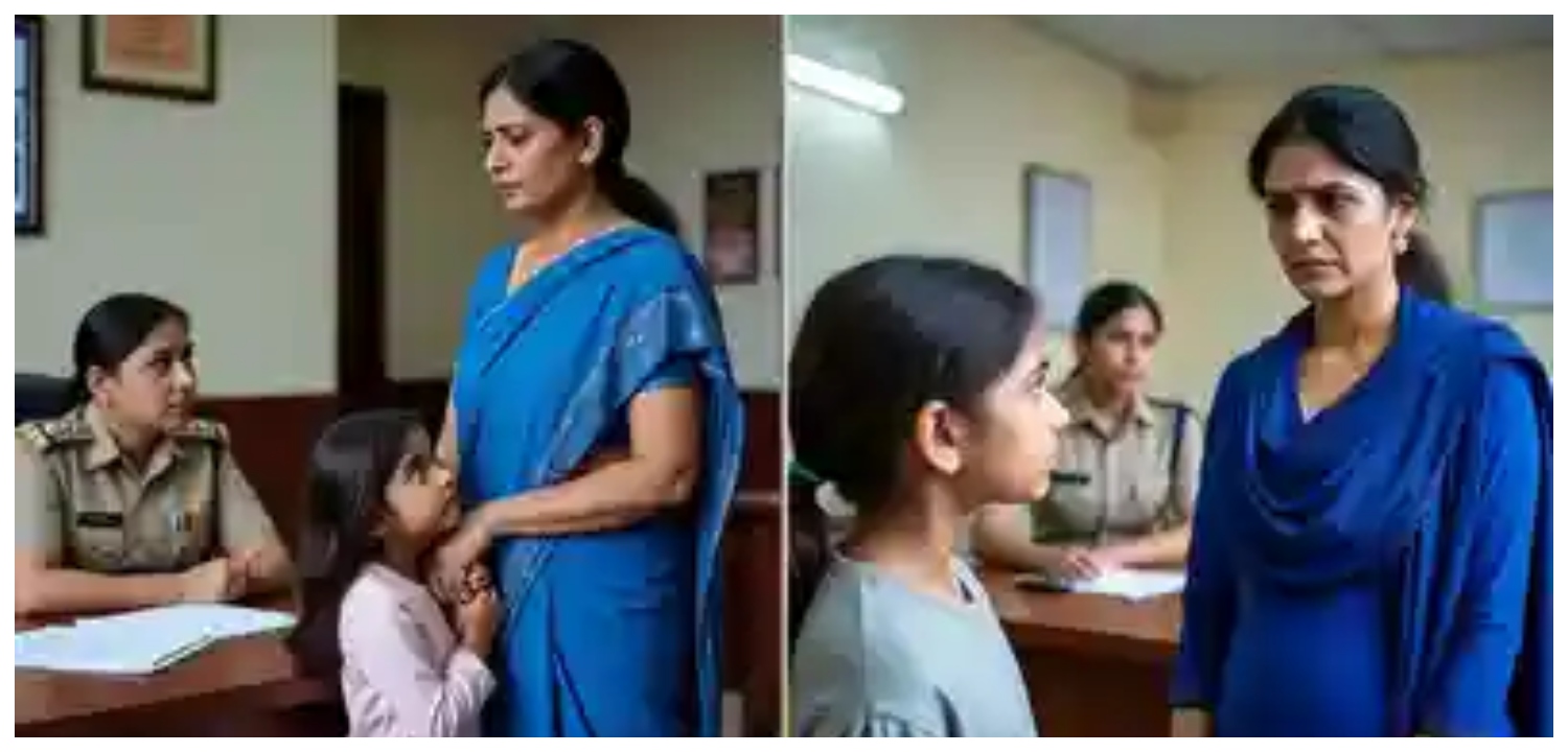 “என் தாத்தா எதுவும் செய்யவில்லை”… அம்மா பொய் சொல்றாங்க… தனது மகளுக்கு பாலியல் தொல்லை கொடுத்ததாக மாமனார் மீது புகார்… விசாரணையில் வெளிவந்த திடுக்கிடும் உண்மை….!!!