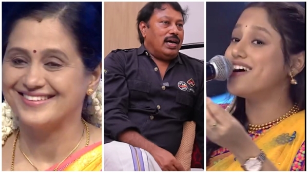 “ஏதோ சாதித்த மாதிரி இருக்கு…” நிகழ்ச்சிக்கு வந்த பிறகு என் மகள்….! உருக்கமாக பேசிய தேவயாணி-ராஜகுமாரன் தம்பதி…. வைரலாகும் வீடியோ….!!