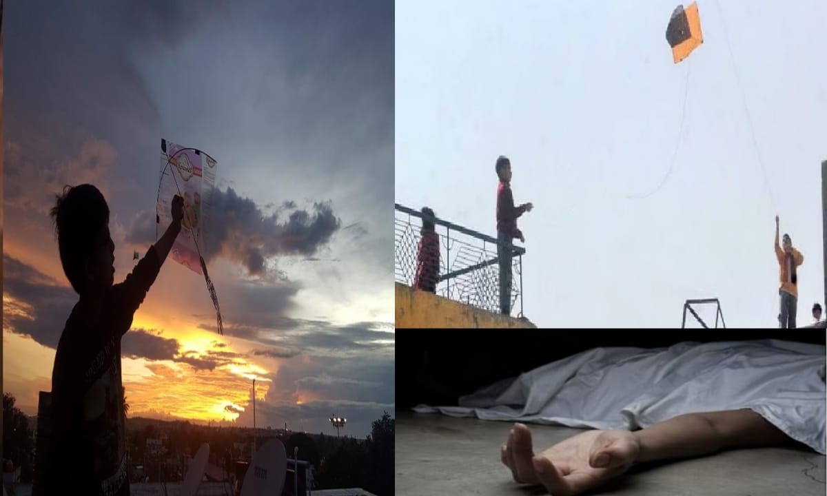 “பட்டத்தை பறக்க விடும்போது பலியான குழந்தை”… 4-வது மாடியிலிருந்து தூக்கி வீசப்பட்டு… திகைத்துப் போன வாகன ஓட்டிகள்… வைரலாகும் பகீர் வீடியோ..!!