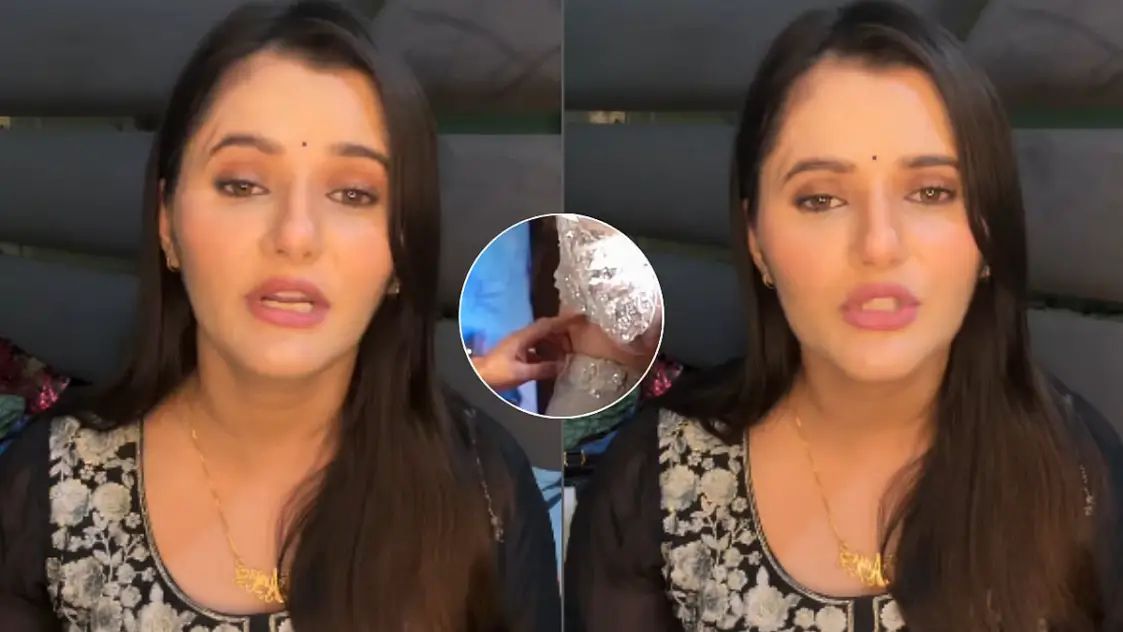 “பொது மேடையின் பிரபல நடிகையின் இடுப்பை தொட்ட நடிகர்”… கண்ணீரோடு வீடியோ வெளியிட்டு சினிமாவை விட்டு வெளியேறிய நடிகை… வலுக்கும் கண்டனங்கள்…!!!