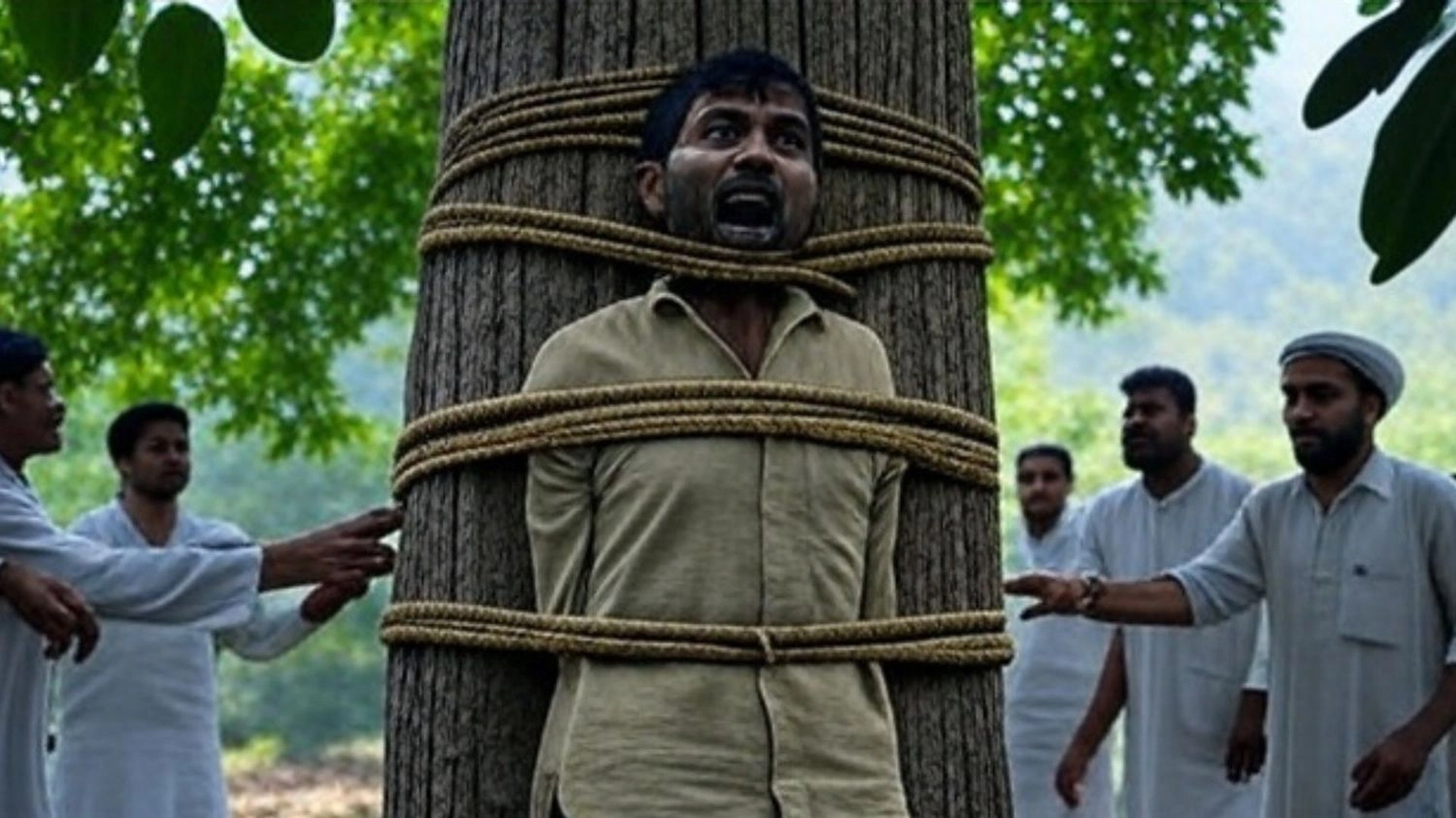 ஒரு வருஷம் ஆகிட்டு..! மனைவியை தாய் வீட்டுக்கு அனுப்பிய கணவன்.. தீராத கோபத்தில் மாமியார்… நடு ரோட்டில் மருமகனை கட்டி வைத்து தோலை உரித்த சம்பவம்… அதிர்ச்சி வீடியோ..!!