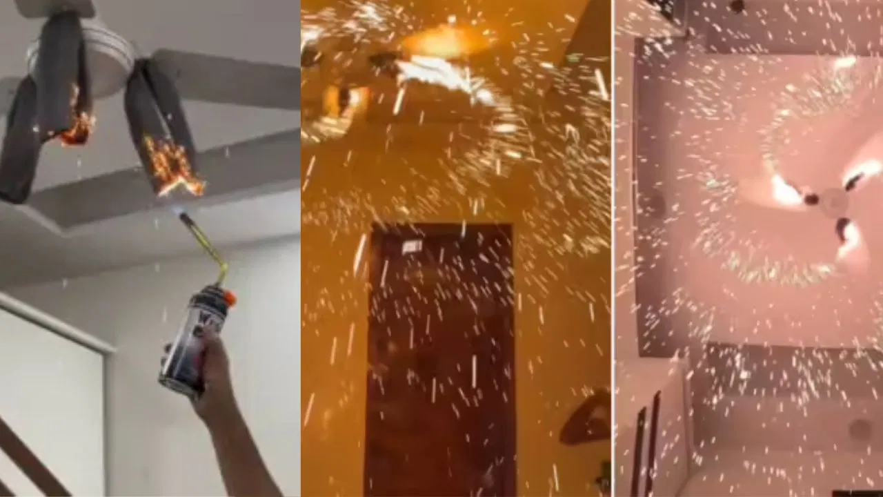 “ஒரே நாளில் 8 கோடி வியூவர்ஸ்”… ஒரே ரூமில் ஒரே Fan-ல் வாலிபர் உருவாக்கிய அற்புத ரீல்… அப்படி அதுல என்னதாங்க இருக்கு… நெட்டிசன்களை வியப்பில் ஆழ்த்திய வீடியோ..!!!