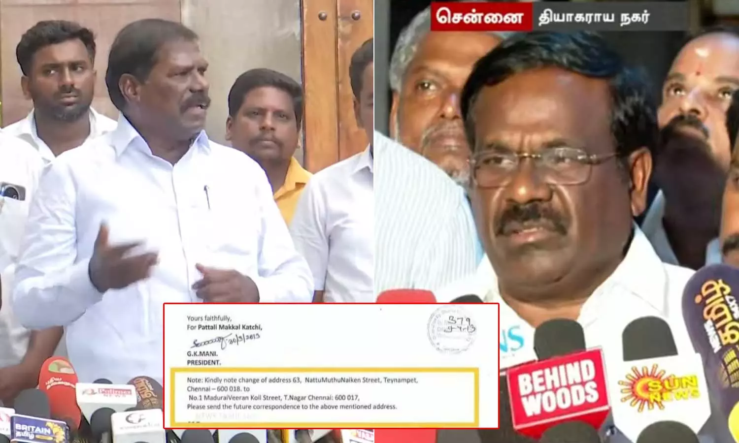 “25 வருஷமா கட்சித் தலைவராக இருந்தவரு”.. இப்படி அபாண்டமா முகவரி மோசடின்னு பேசுவதா…? ஜிகே மணிக்கு வழக்கறிஞர் கே. பாலு கண்டனம்… பாமகவில் புதிய சர்ச்சை..!!!