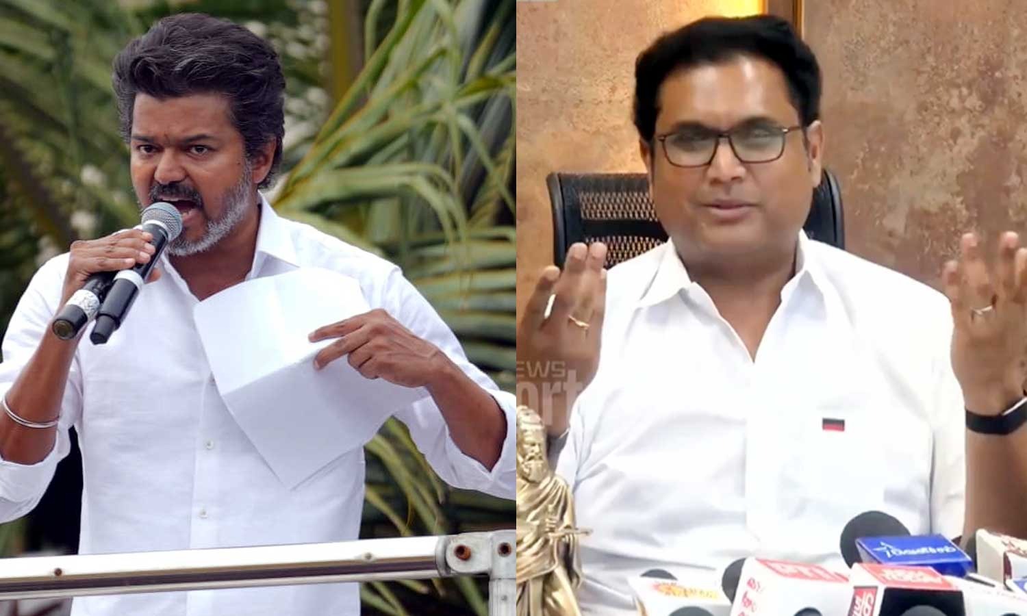 “கண்டது கழியது பற்றி கேட்காதீங்க”… விஜய் பற்றிய கேள்விக்கு டென்ஷனான அமைச்சர் டிஆர்பி ராஜா… பொசுக்குன்னு இப்படி சொல்லிட்டாரே..!!!