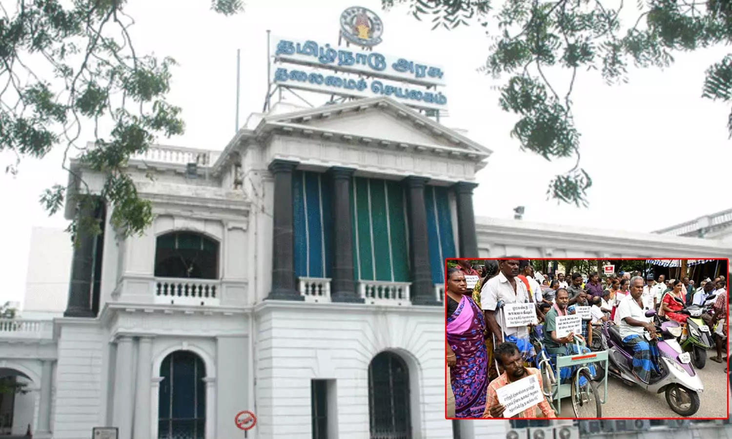 மாற்றுத்திறனாளிகளுக்கு 4% இட ஒதுக்கீடு… மொத்தம் 119 பதவிகள்… தமிழக அரசு அதிரடி அறிவிப்பு…!!!
