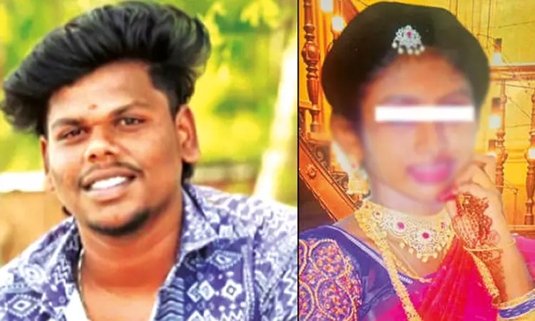 “10-ம் வகுப்பு தான்”… 15 வயது மாணவி மீது ஆசைப்பட்ட 22 வயது வாலிபர்… 6 மாத காதலால் ஒரே வீட்டில் ஒரே சேலையில்… பெற்றோர் எதிர்த்ததால் விபரீத முடிவு…!!!