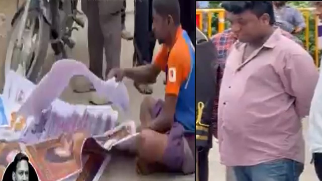 வீடியோ: “மனம் ஏற்கவில்லை”  கண்ணீர் அஞ்சலி போஸ்டரை பார்த்து கண்கலங்கி நின்ற நாஞ்சில் விஜயன்..!!!