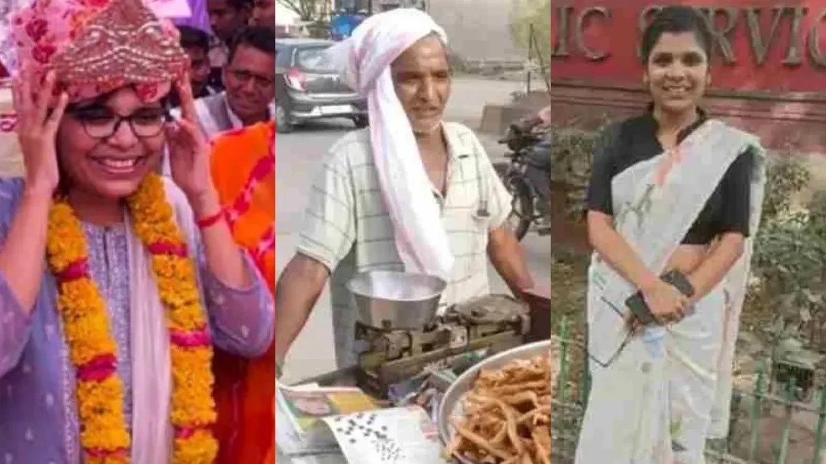 “வாட்டி வதைத்த வறுமை”… தள்ளுவண்டியில் பக்கோடா வியாபாரம்… ஐஏஎஸ் கனவை நினைவாக்கிய ஏழை தந்தை… சாதித்து காட்டிய மகள்… நெகிழ வைக்கும் சம்பவம்..!!!